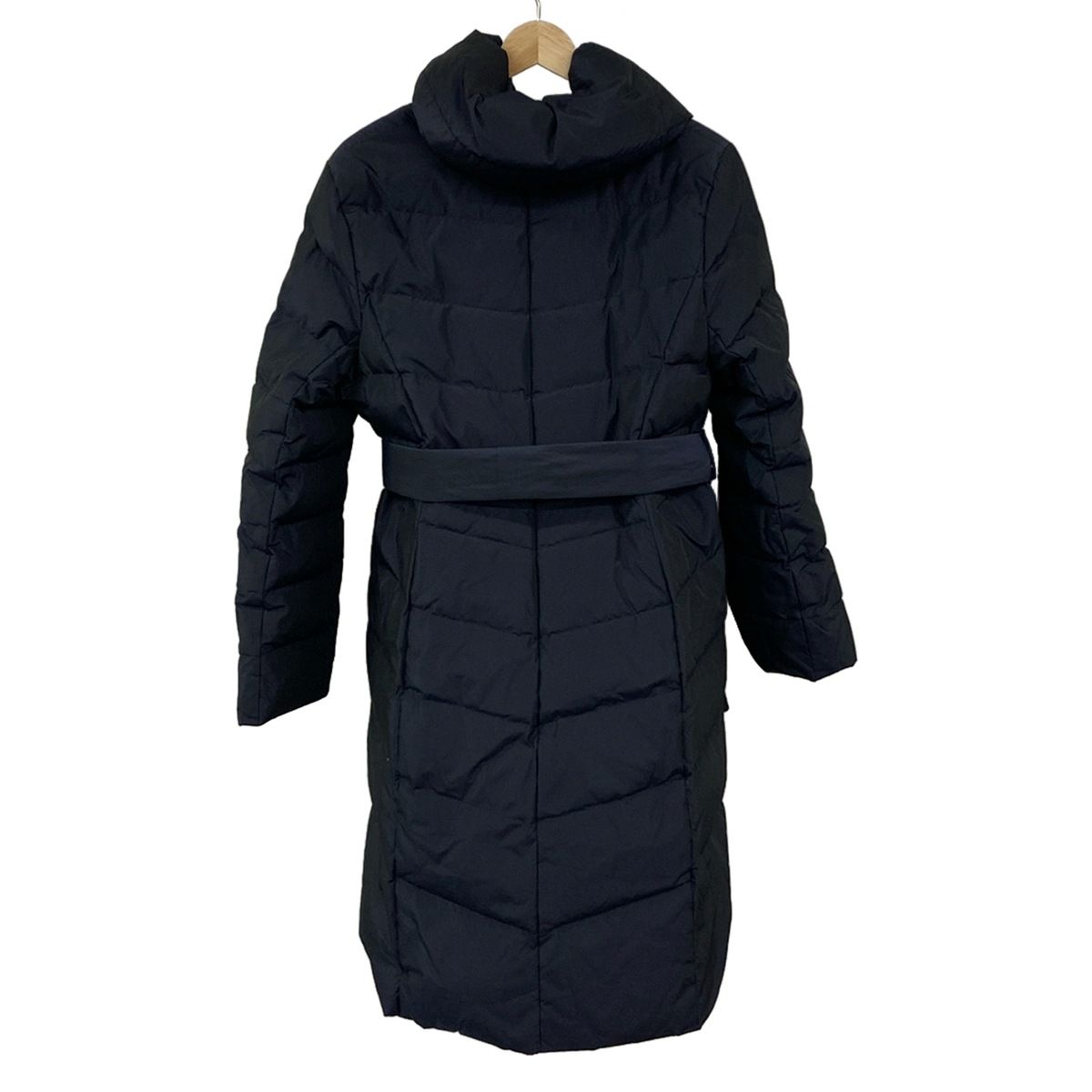 レリアン ダウンコートジャケット アウター ジップアップ シンプル 11号 Leilian(レリアン) ダウンコート サイズ11 M レディース - ダーク