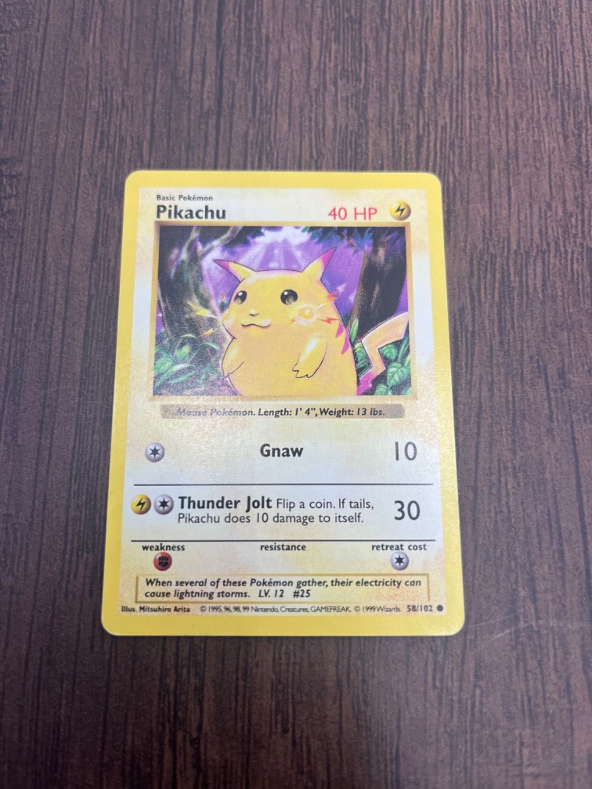 ポケモンカード 旧裏 ピカチュウ 英語版 0203-501 - メルカリ