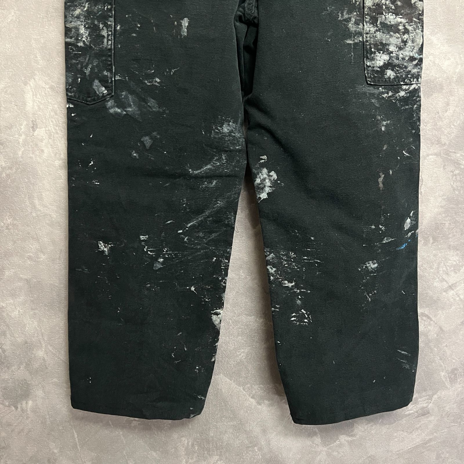 carhartt ダブルニー ペインターパンツ ブラック サイズ33×36 鬼