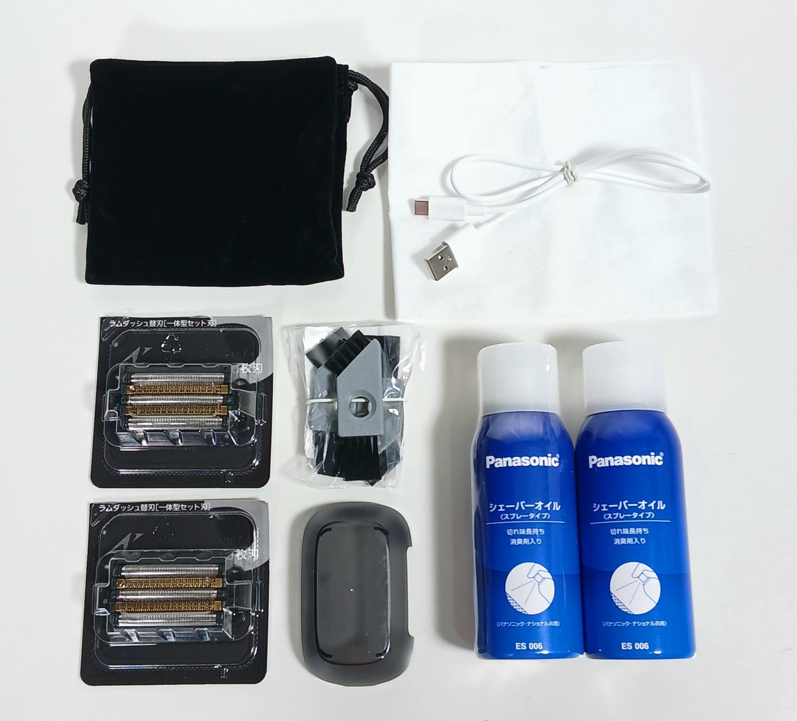 美品 パナソニック シェーバー ラムダッシュ PRO5 ES-L550U-S シルバー