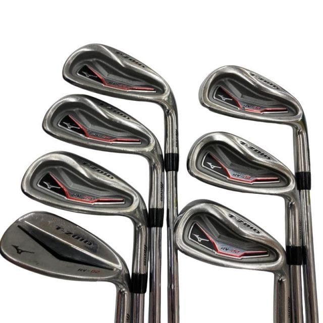 中古】 ミズノ T-ZOID RV-02 7S アイアンセット IR スチール