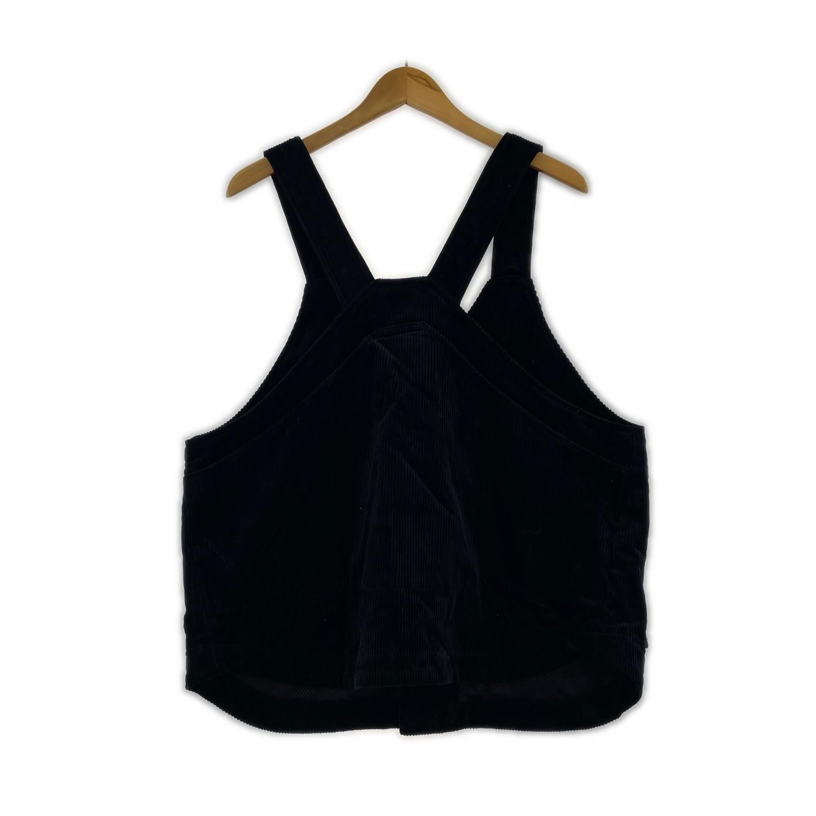 buoybuoy ブイ コーデュロイ フロントボタンベスト sizeF/ネイビー