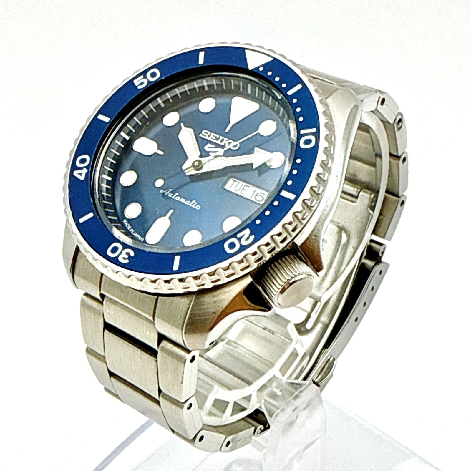 B120【極美品・箱付・コマあり・現行モデル】 SEIKO セイコー 5 