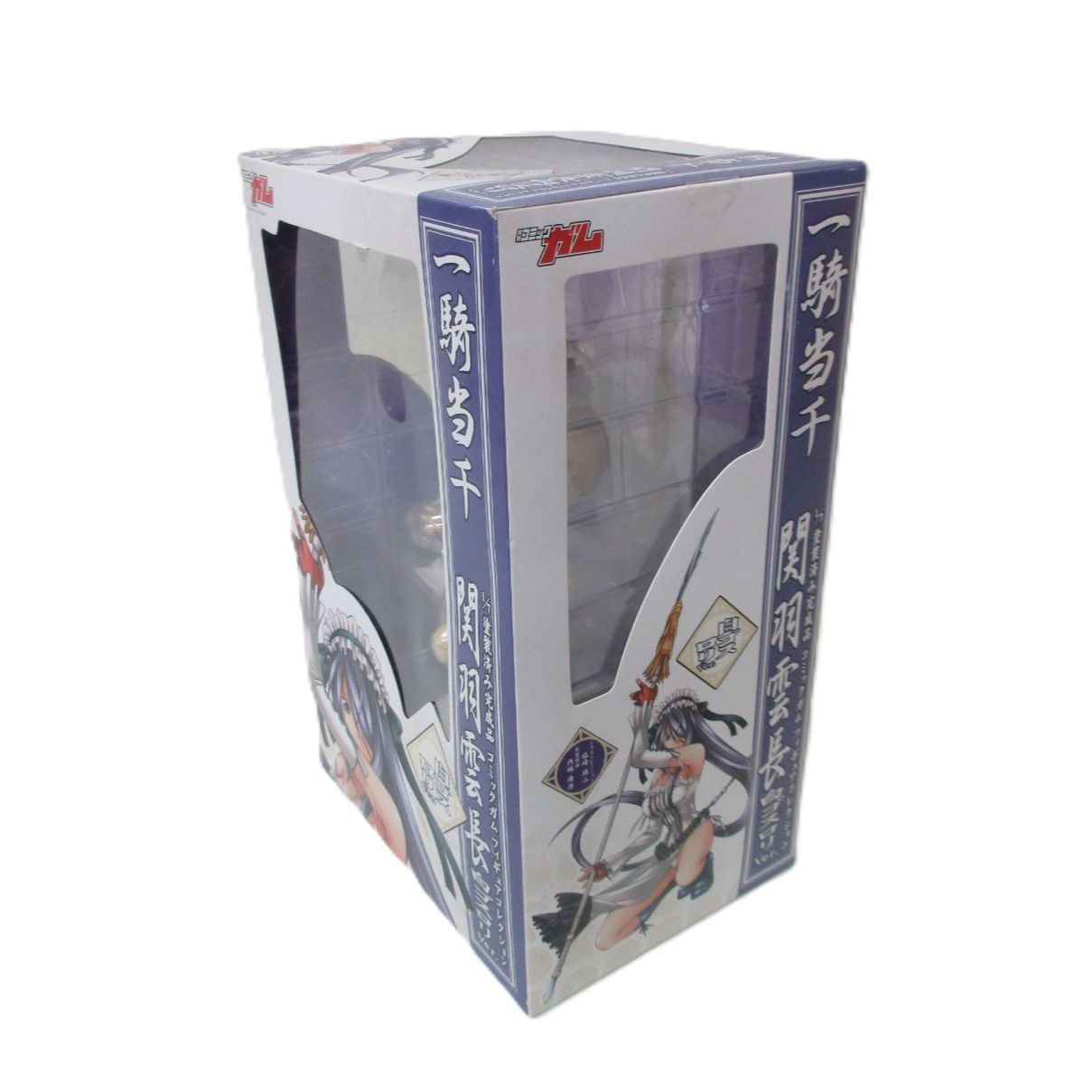 中古】未開封 一騎当千 関羽雲長 白ゴスロリver. 1/7 完成品フィギュア 