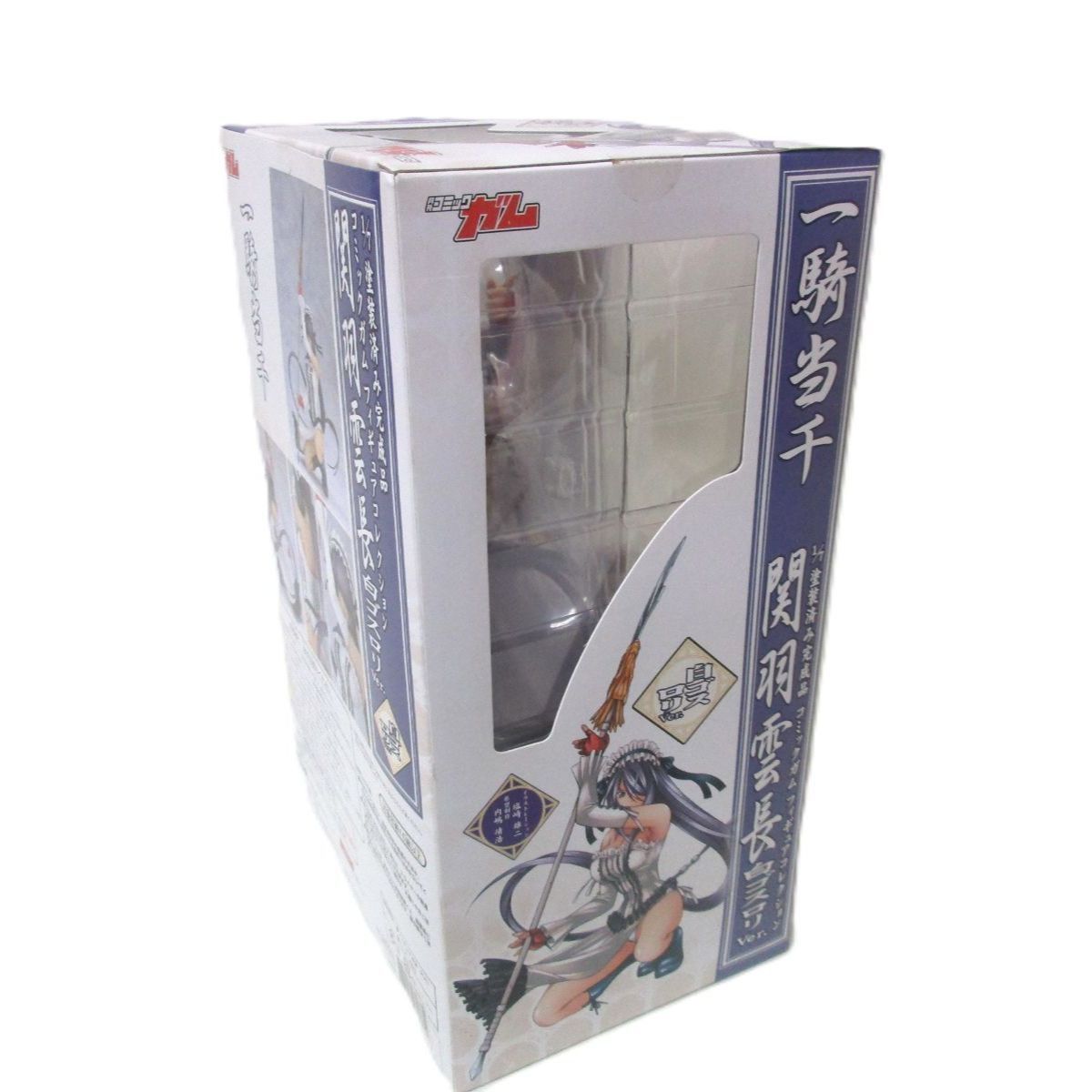 中古】未開封 一騎当千 関羽雲長 白ゴスロリver. 1/7 完成品フィギュア 
