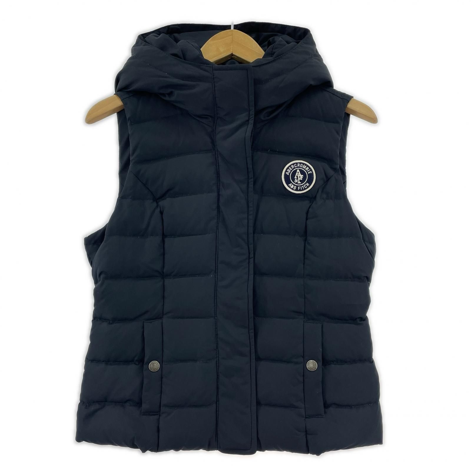 Abercrombie & Fitch アバクロンビー&フィッチ フーデッドダウンベスト 