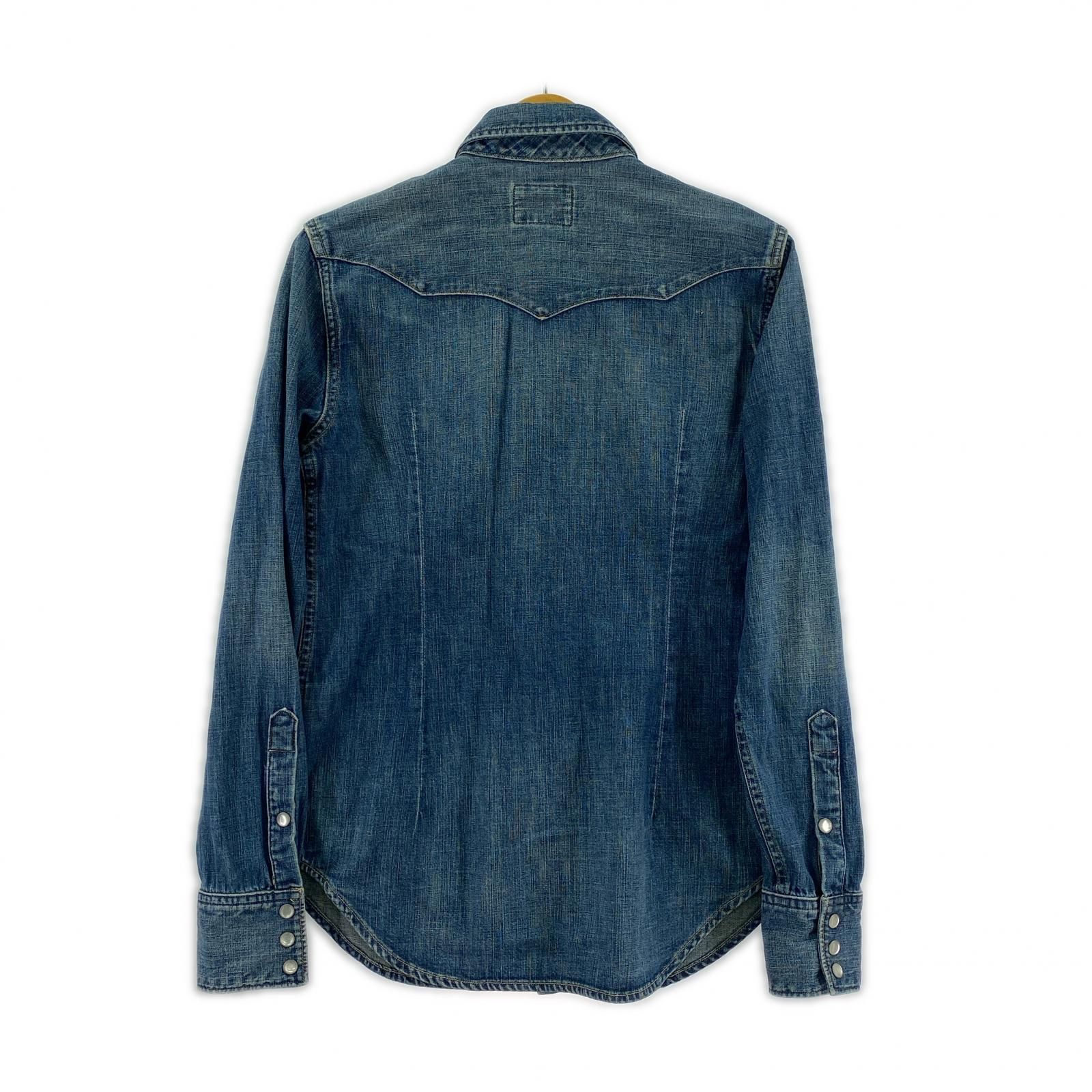 POLO RALPH LAUREN ポロ ラルフローレン デニム長袖シャツ sizeS