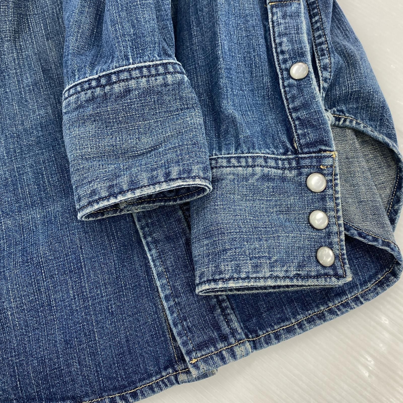 POLO RALPH LAUREN ポロ ラルフローレン デニム長袖シャツ sizeS