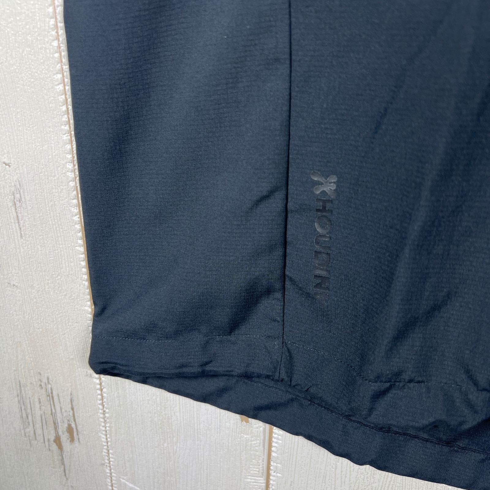  Unisex M ブラック系 Houdini フーディニ ウェザー ティー Weather Tee 159784 TRUE BLACK z 化繊 ショートスリーブTシャツ クルーネック インナー Tシャツ アンダーシャツ トップス