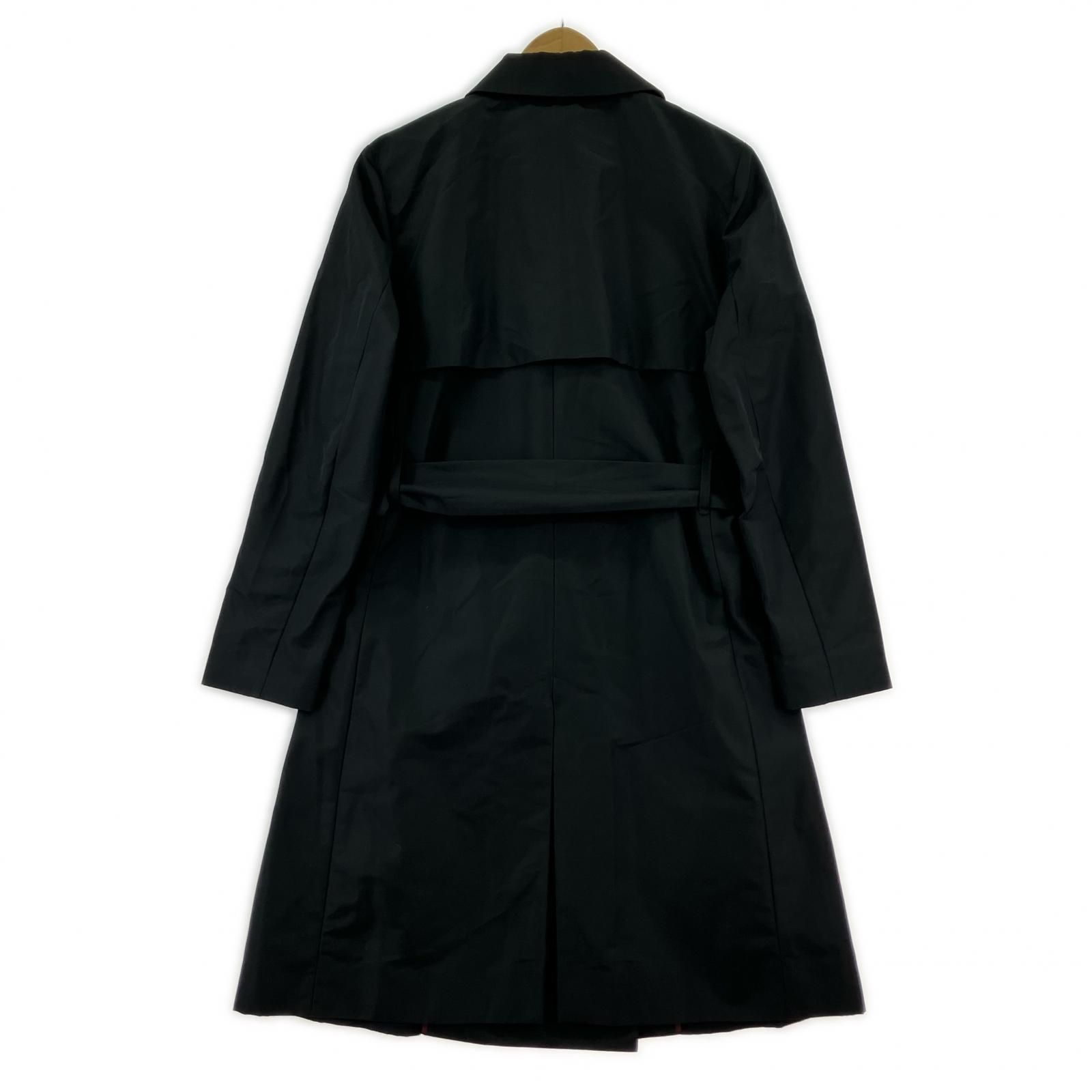 AMACA アマカ ライナー付き ベルテッドコート size38/ブラック - メルカリ