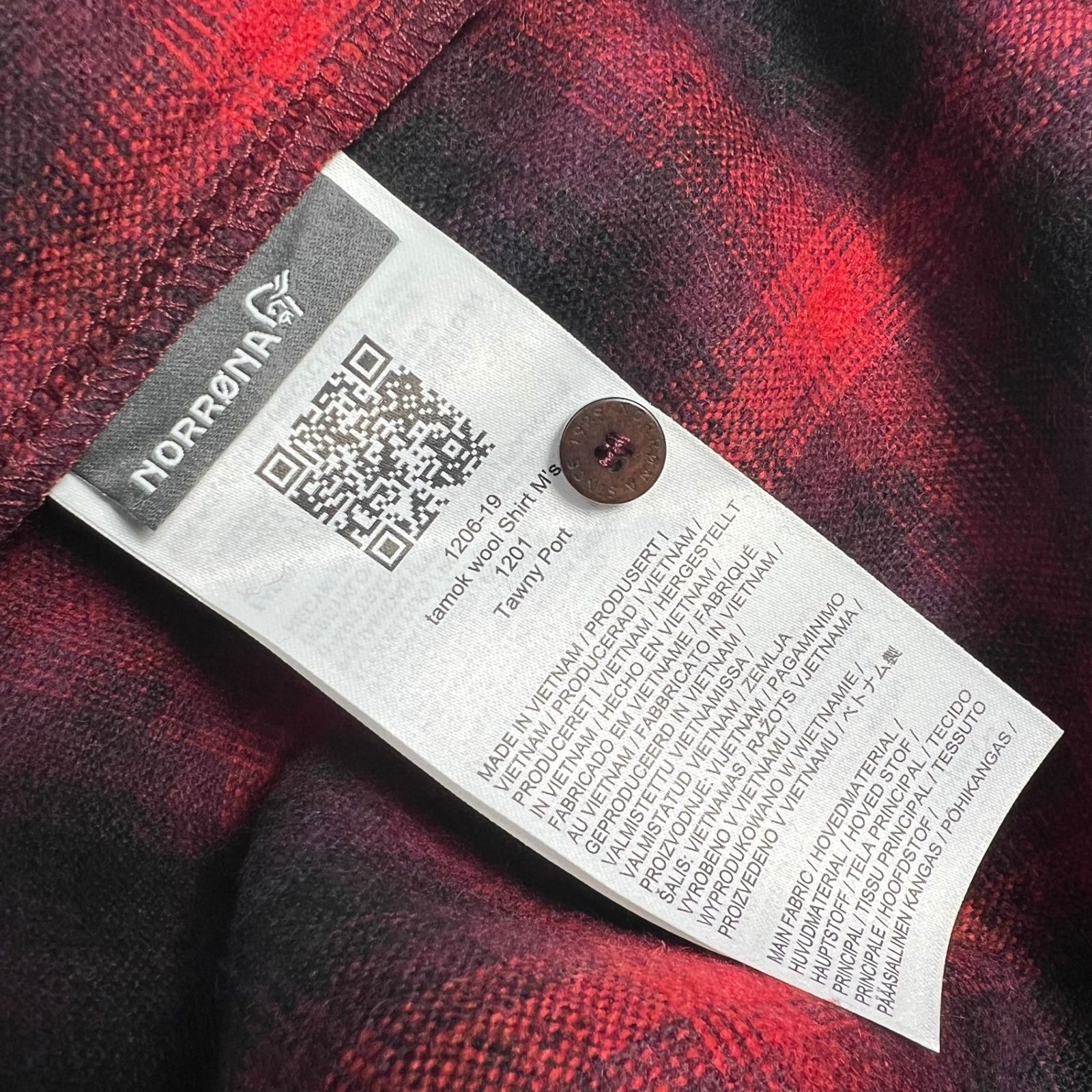  Men s ワインレッド系 Norrona ノローナ タモック ウール シャツ メンズ Tamok Wool Shirt M 1206 19 1201 TAWNY PORT z シャツ ポロシャツ トップス