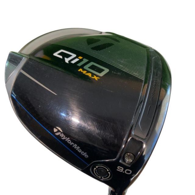 中古】 テーラーメイド Qi10 MAX 9° ドライバー DR 純正特注シャフト
