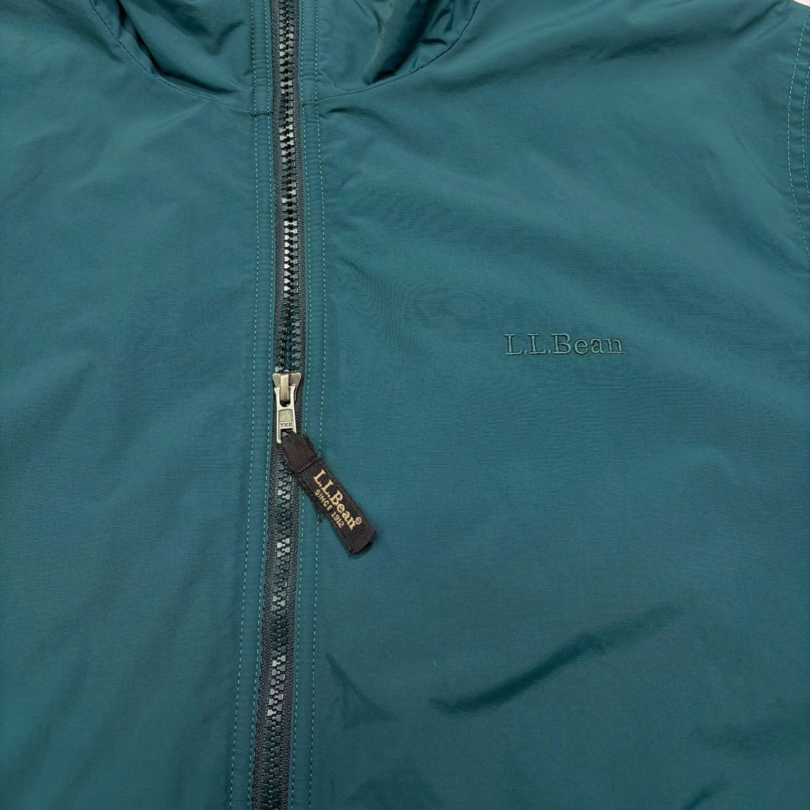 LL BEAN エルエルビーン ウォームアップジャケット ナイロン フリース 