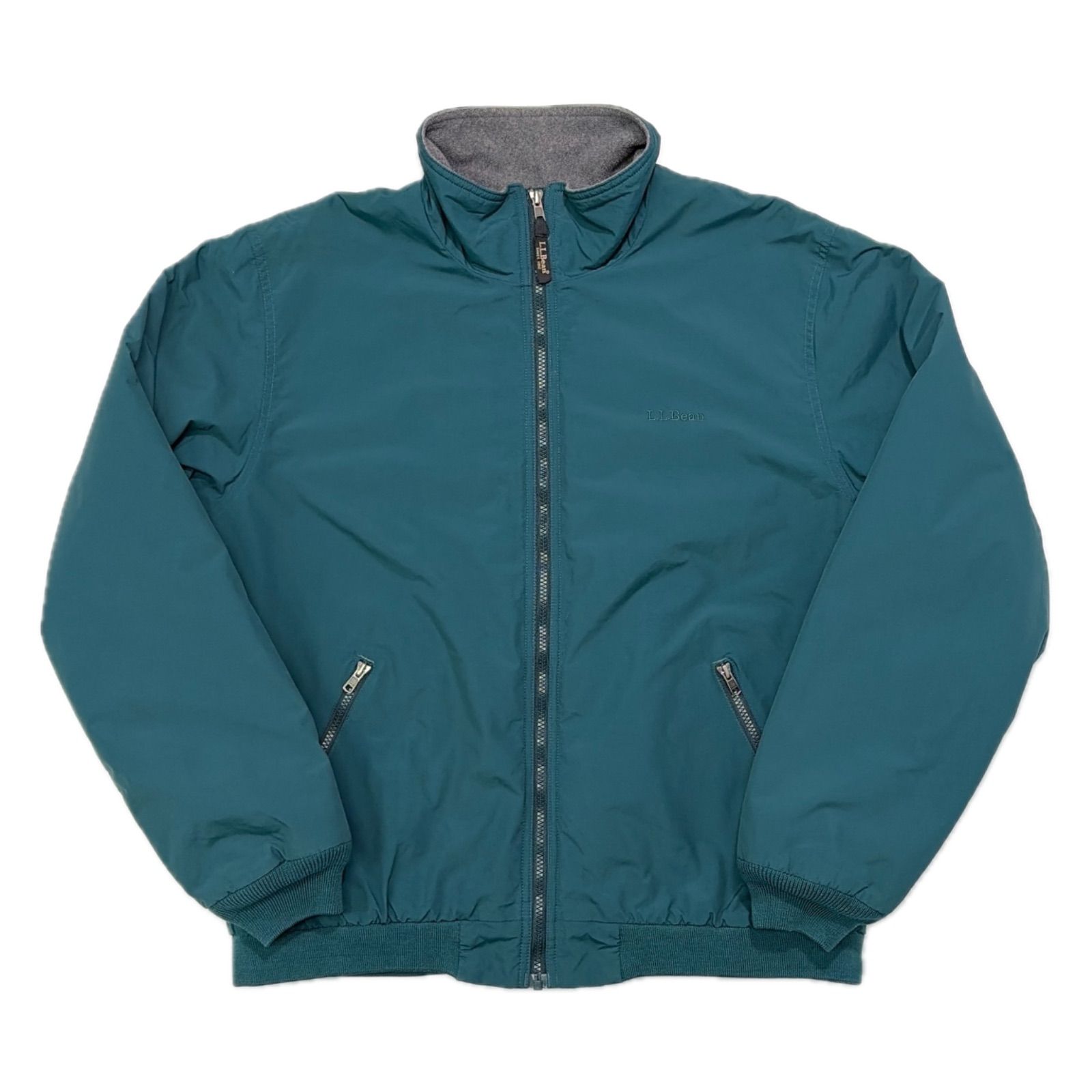LL BEAN エルエルビーン ウォームアップジャケット ナイロン フリース 