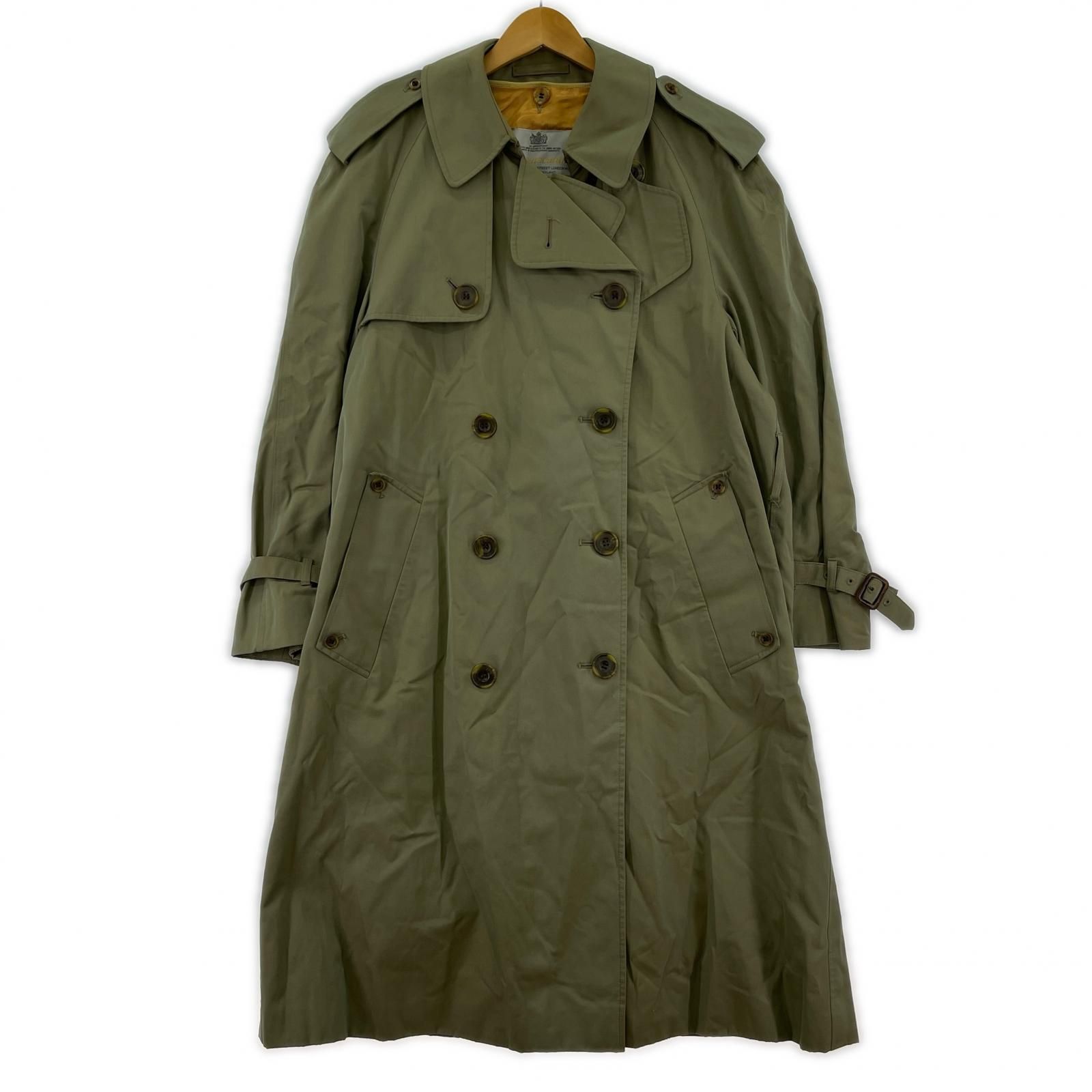 Aquascutum アクアスキュータム 英国製 ライナー付きトレンチコート