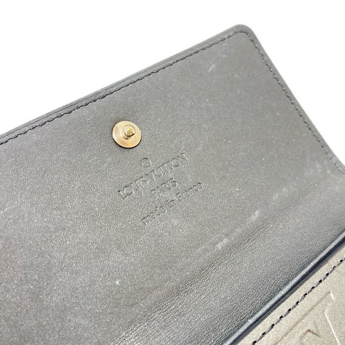 LOUIS VUITTON(ルイヴィトン) Wホック財布 モノグラムマット ポルト