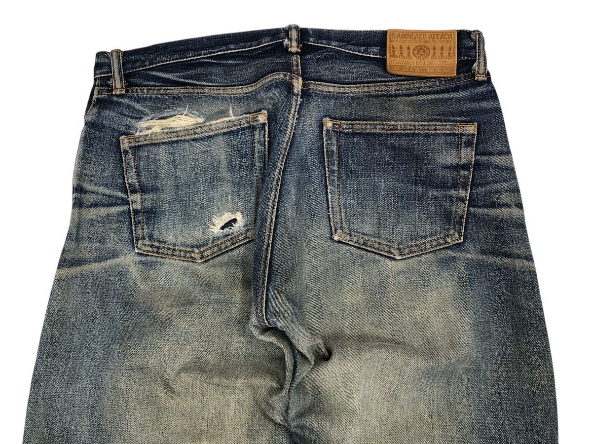 KAMIKAZE ATTACK カミカゼアタック デニムパンツ レギュラーストレート