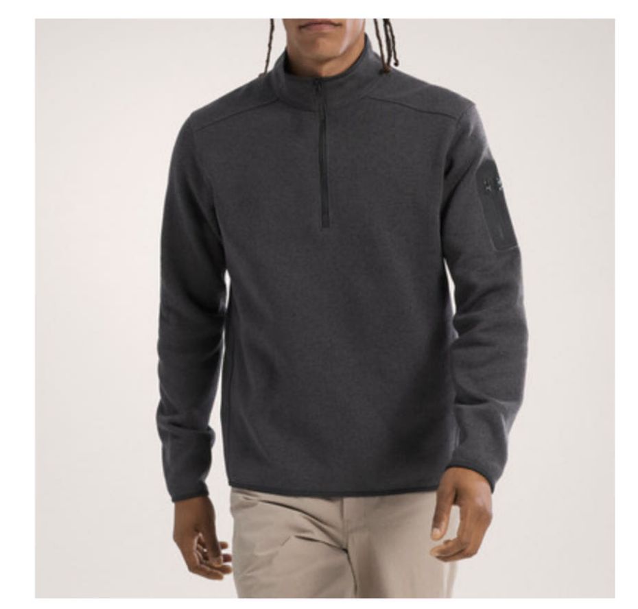 95 100 ARC TERYX アークテリクス コバート 起毛 フリース 1|2ジップアップ