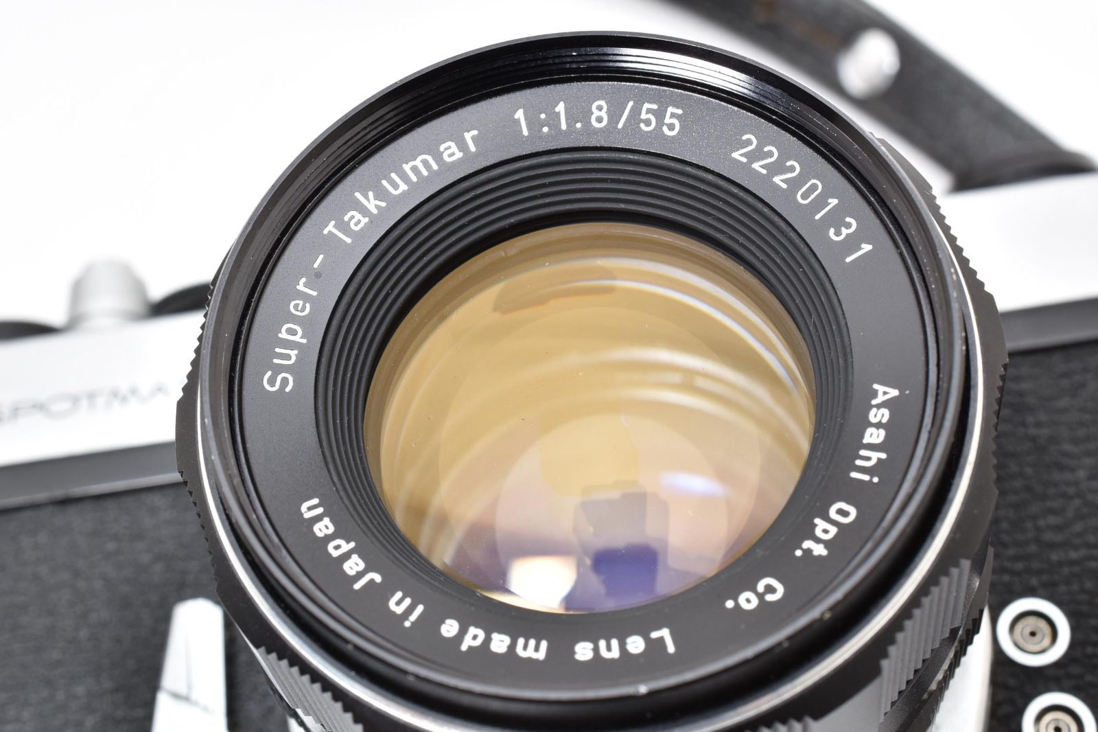 ☆極上☆ASAHI PENTAX ペンタックス SPOTMATIC SP Super Takumar 55mm