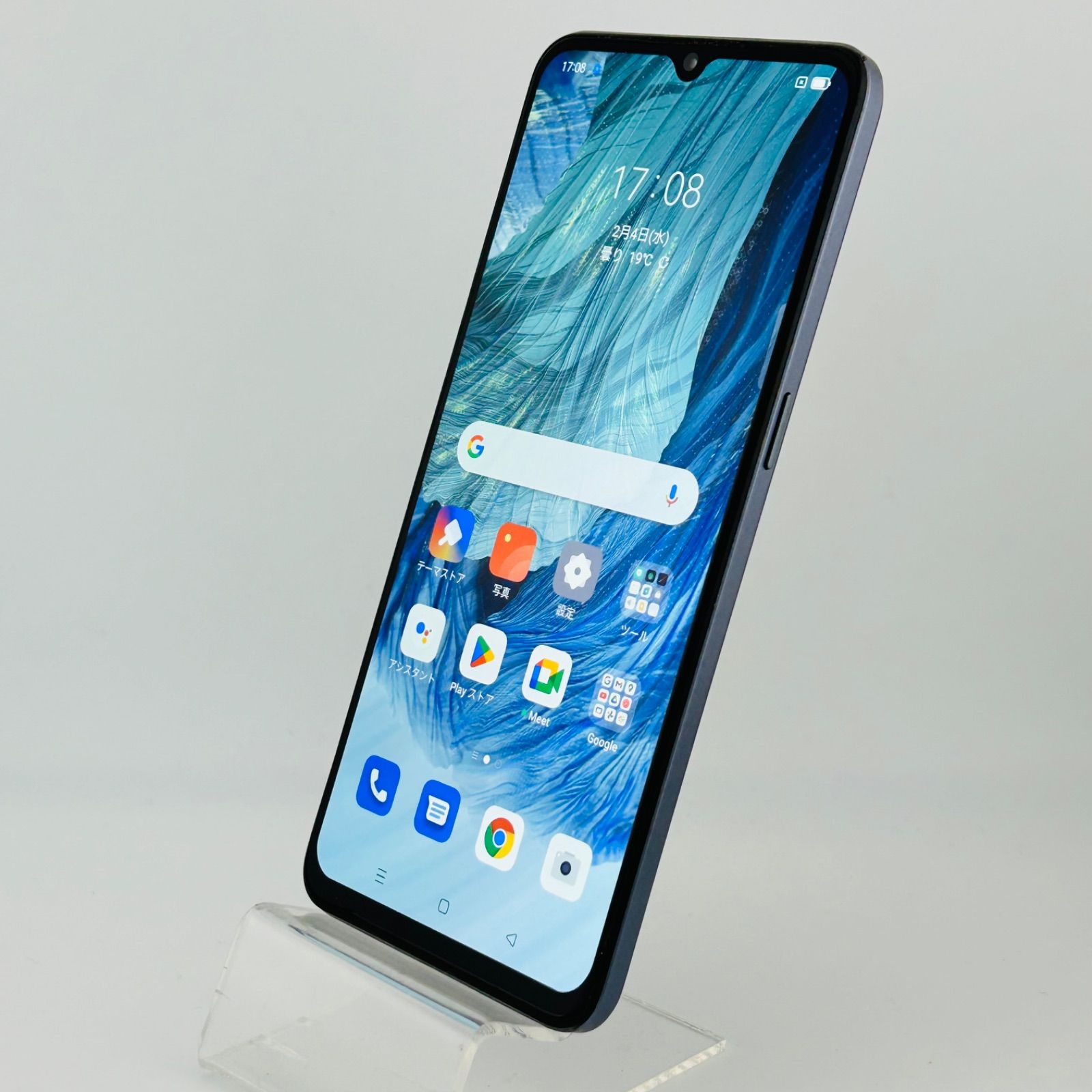 バッテリー良好 OPPO A73 CPH2099 64GB ネービーブルー SIMフリー(sim