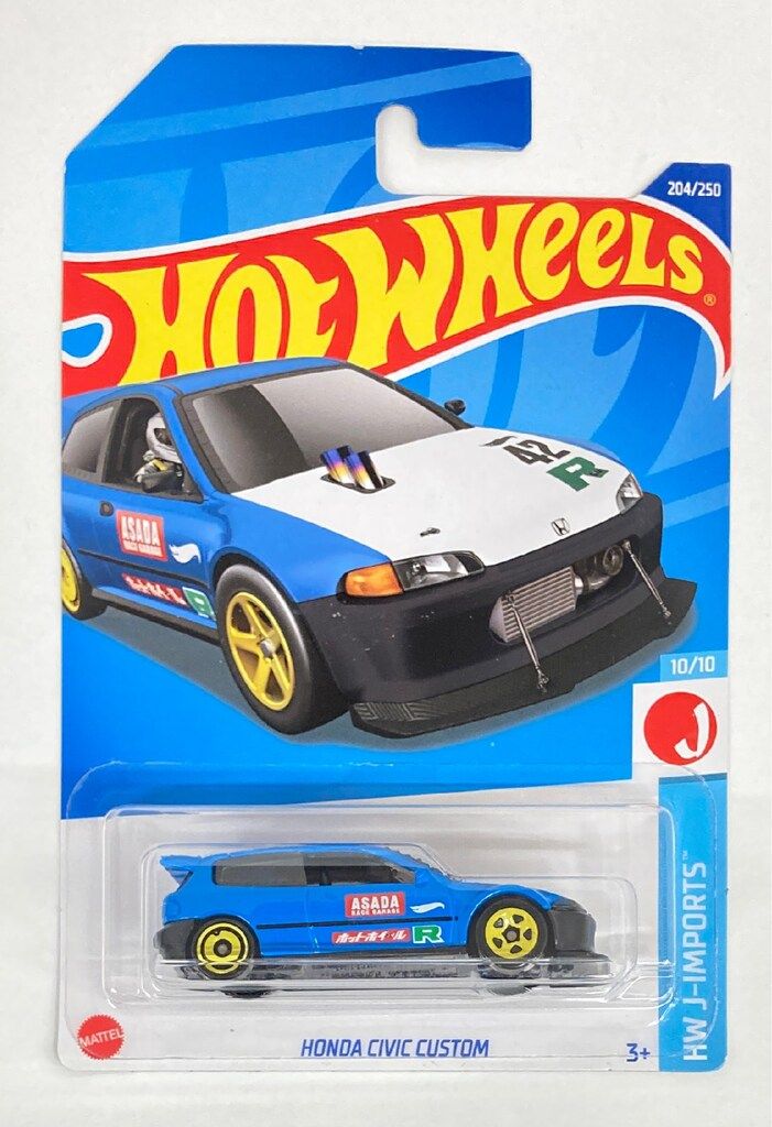 MATTEL HOTWHEELS HW J-IMPORTS 10/10 HCT11 HONDA CIVIC CUSTOM