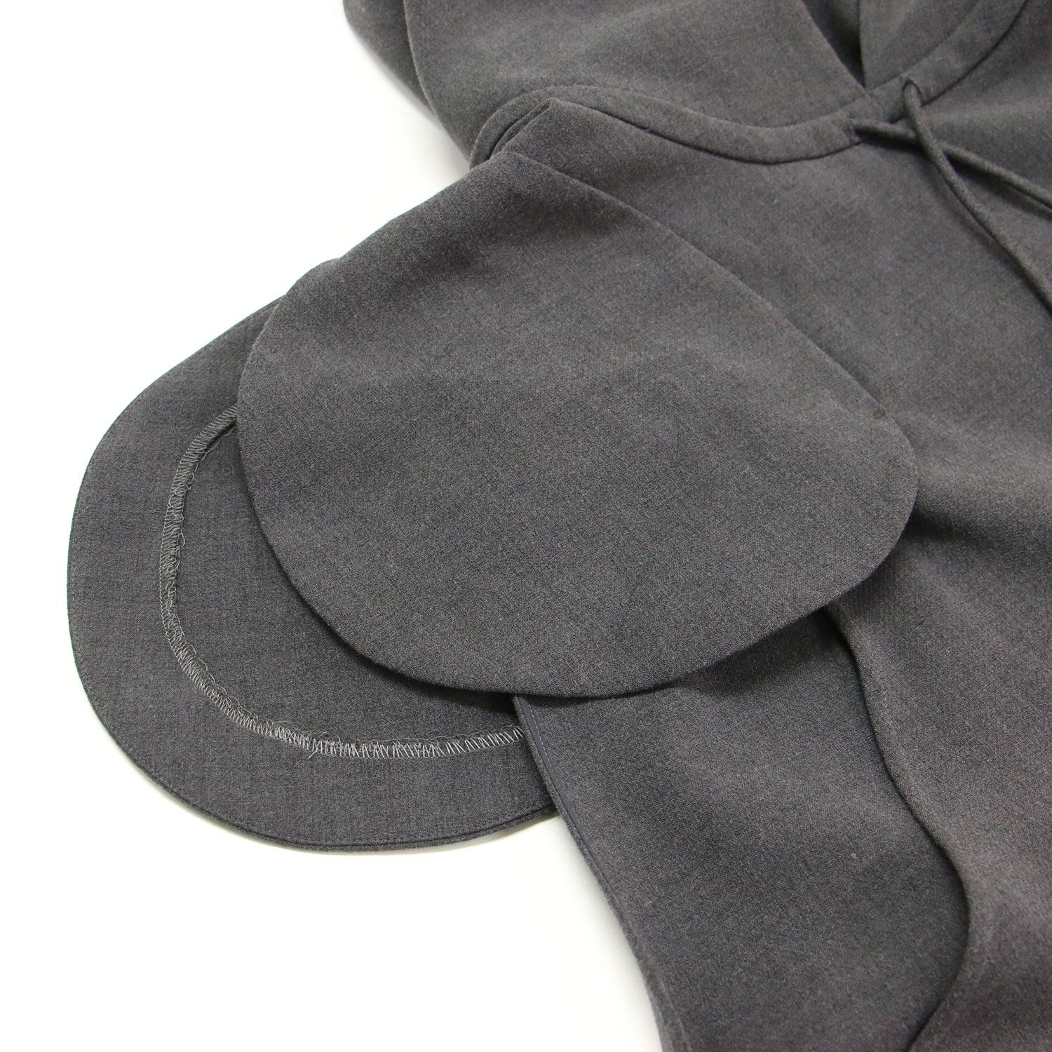 ENFOLD エンフォルド パーカー グレー サイズ:38(M) | 24秋冬 サークル