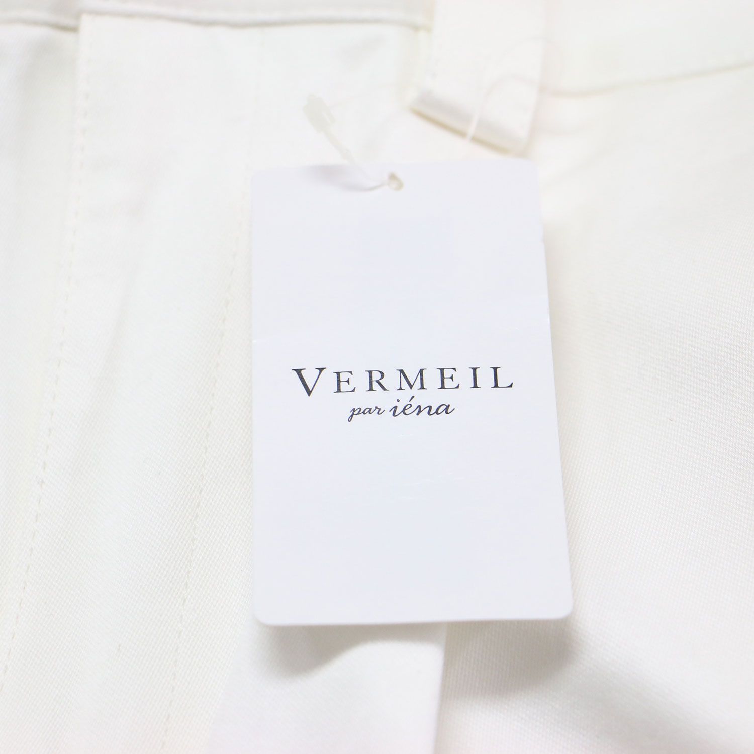 VERMEIL par iena ヴェルメイユ パー イエナ パンツ ホワイト 白
