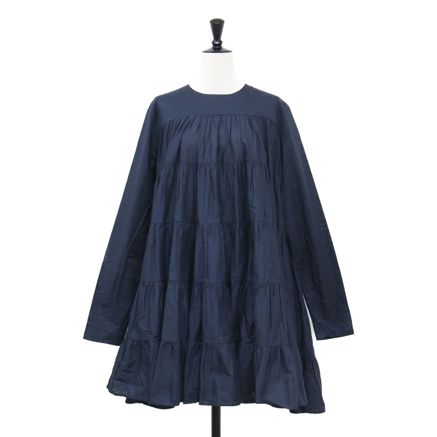 Merlette マーレット × TOMORROWLAND 別注 ワンピース ネイビー 紺