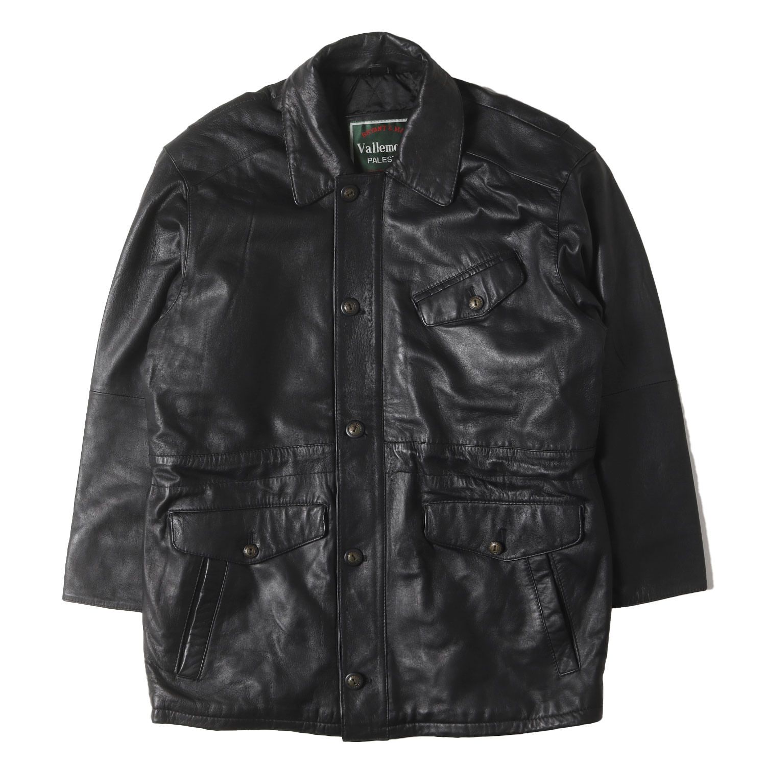 90s - 00s ヴィンテージ古着 | 90s シープスキンレザー ジップ カー