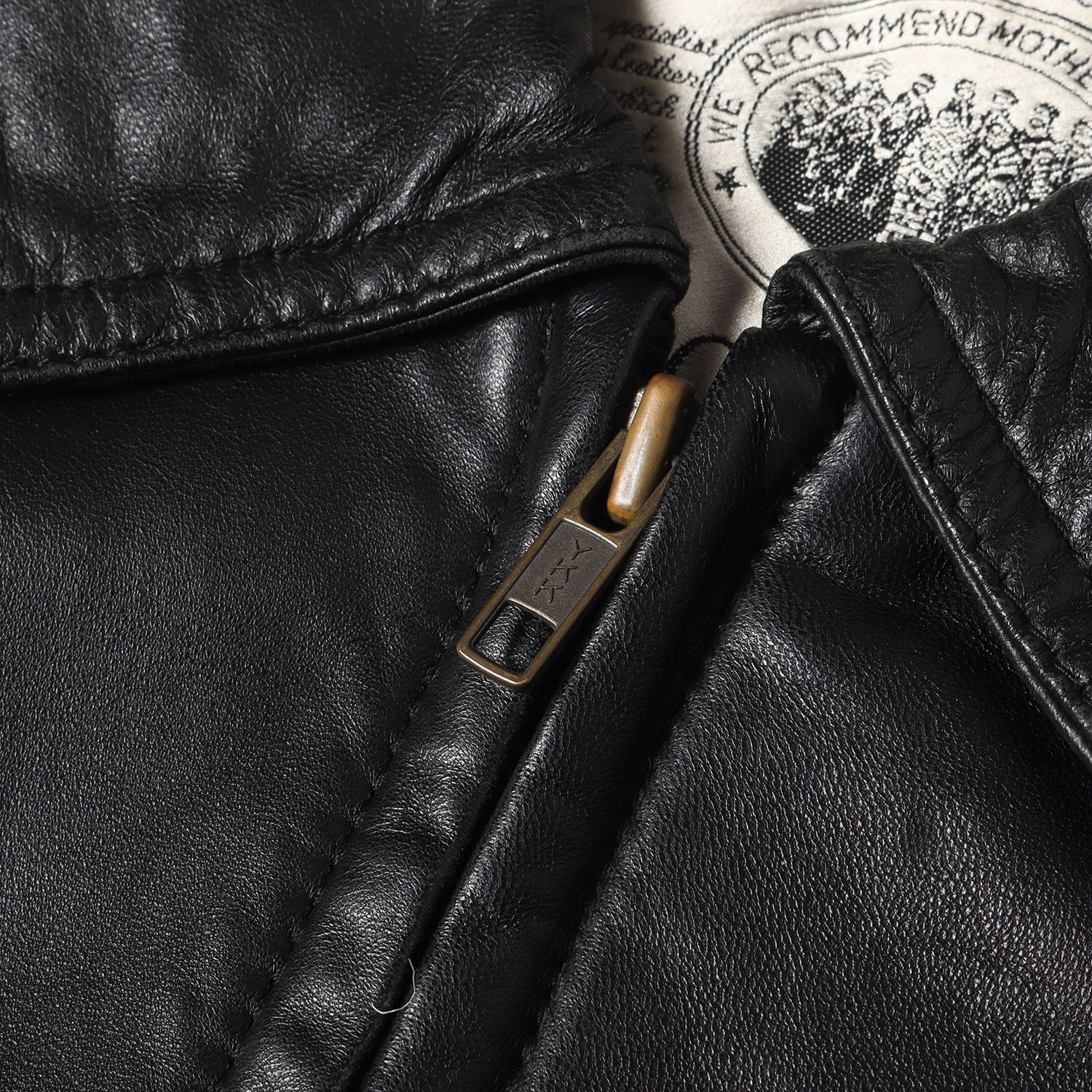 90s - 00s ヴィンテージ古着 | 90s シープスキンレザー フルジップ