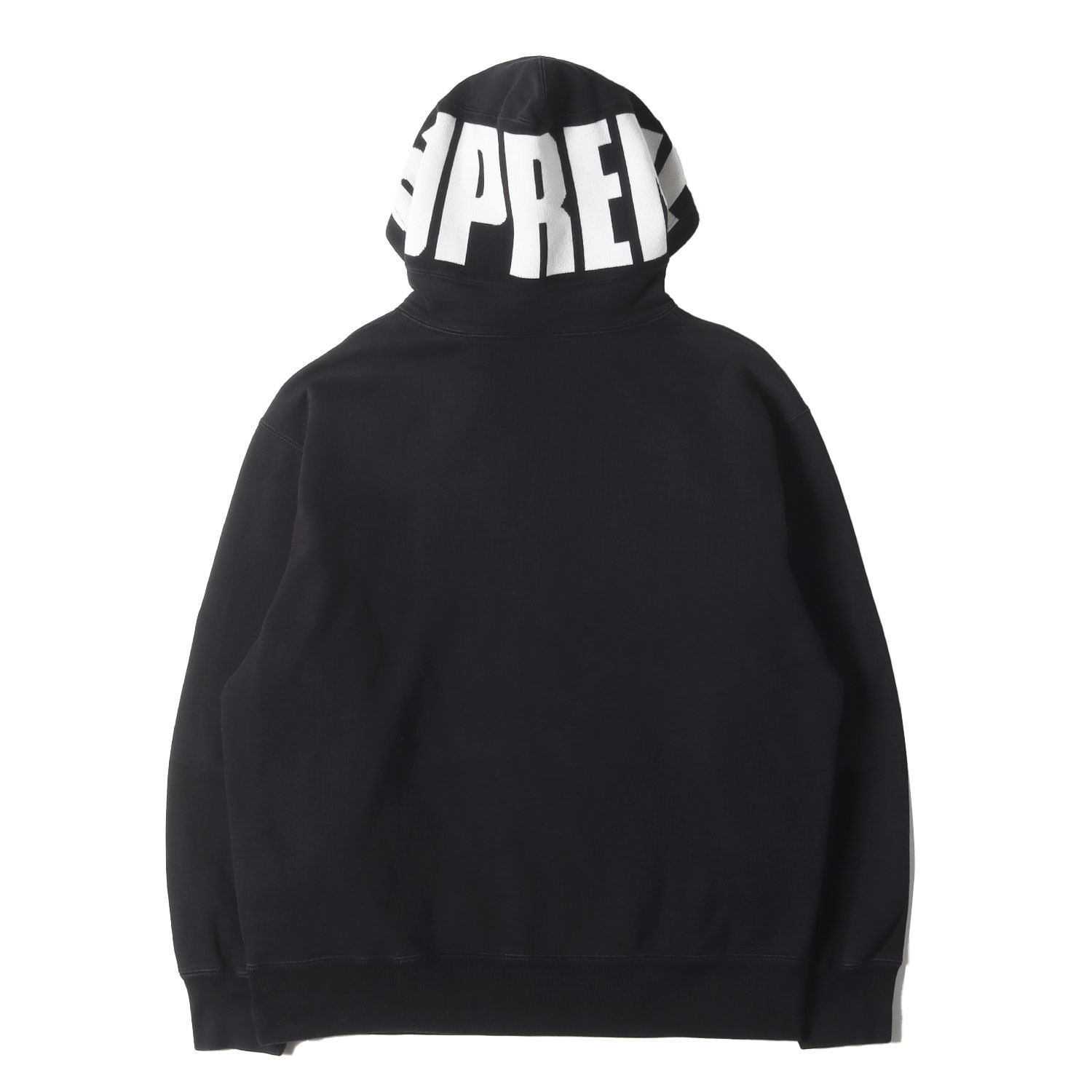 Supreme シュプリーム パーカー ブラック 黒 サイズ:S | リブ フード 