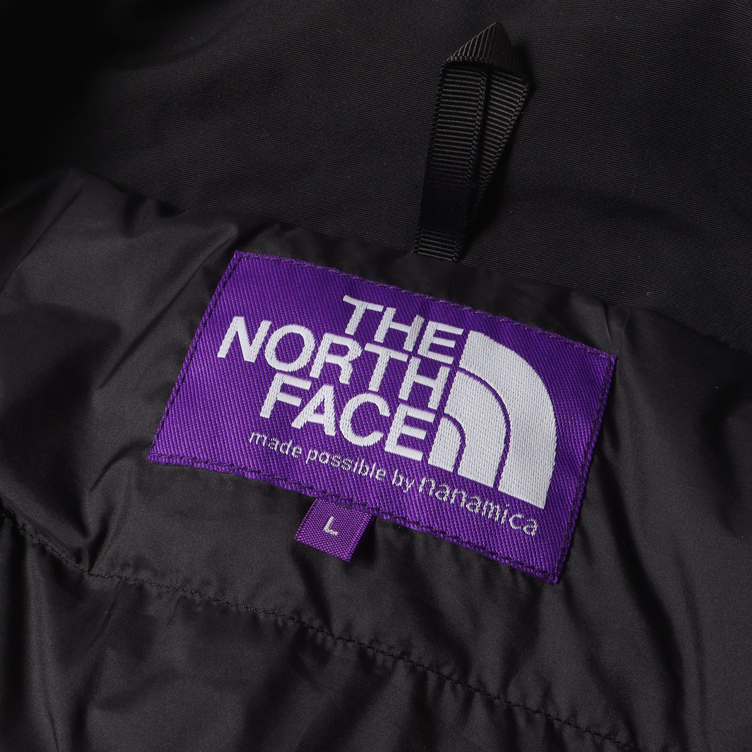 THE NORTH FACE ダウンジャケット L 紫/黒 パープル（紫）系 THE NORTH 