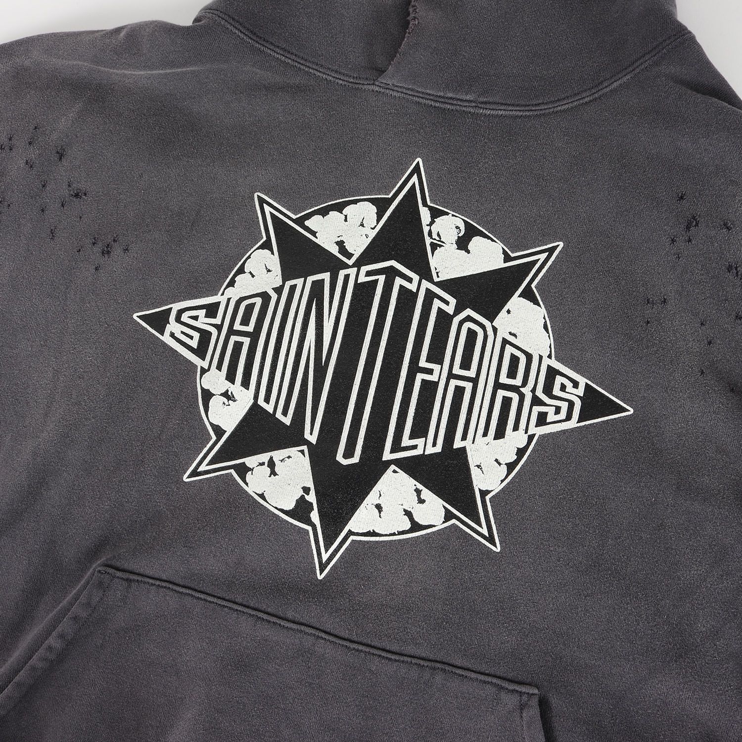 美品】SAINT MICHAEL セントマイケル パーカー ブラック 黒 サイズ:XL