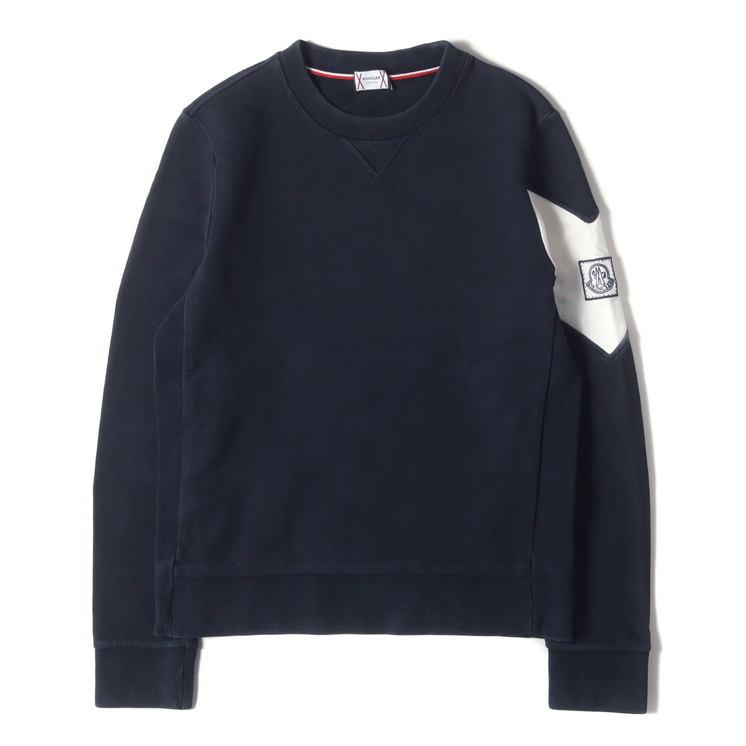 モンクレールガムブルースウェット MONCLER GAMME BLEU モンクレールガムブルー スウェット ネイビー 紺