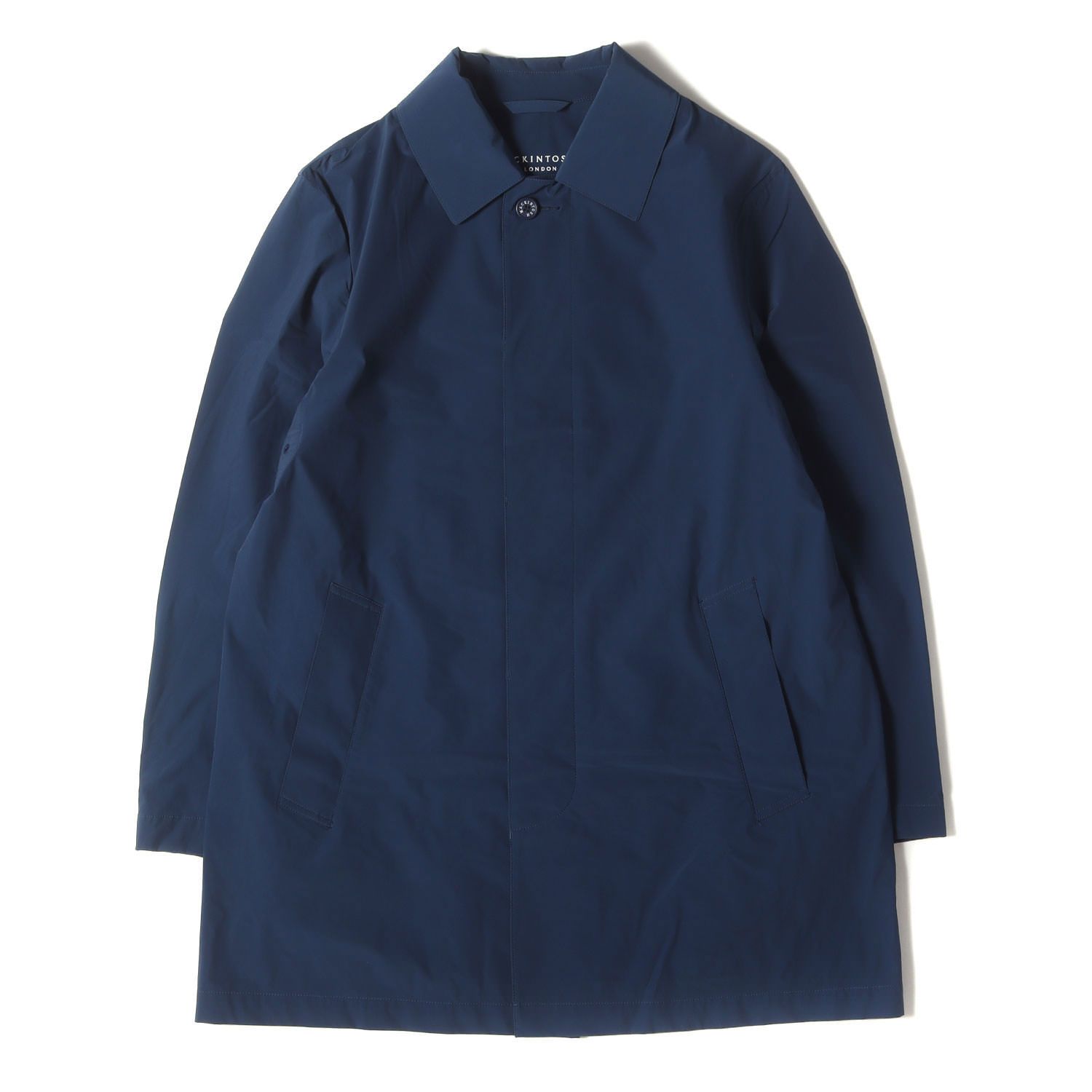 美品】MACKINTOSH LONDON マッキントッシュ ロンドン コート ブルー