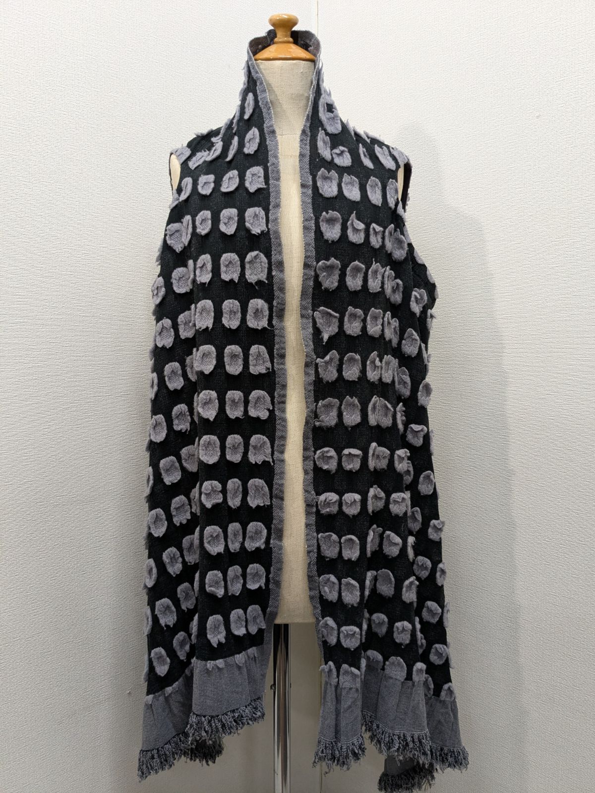 ISSEY MIYAKE HaaT HEART イッセイミヤケ ハート ロングジレ ストール