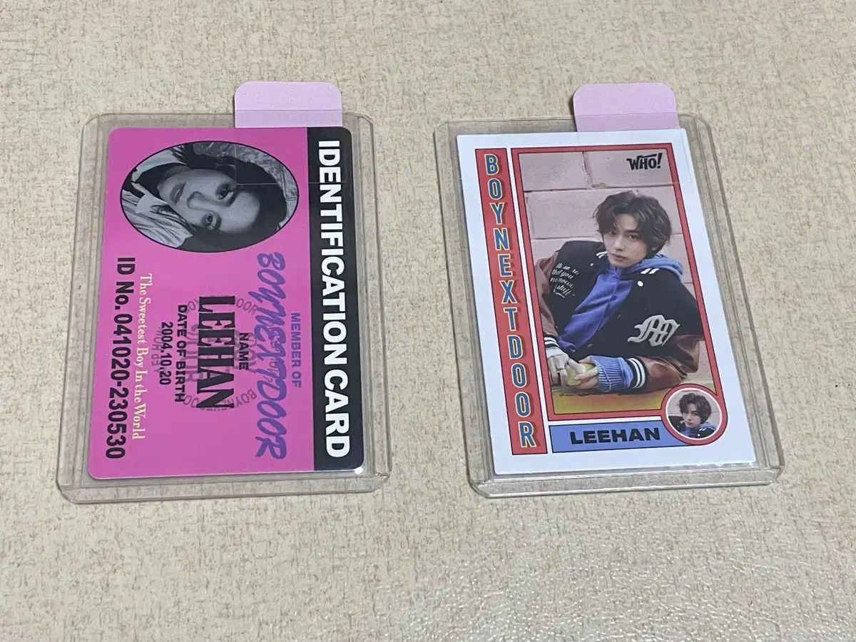 BOYNEXTDOOR(ボイネク) イハン(LEEHAN) トレカ - メルカリ