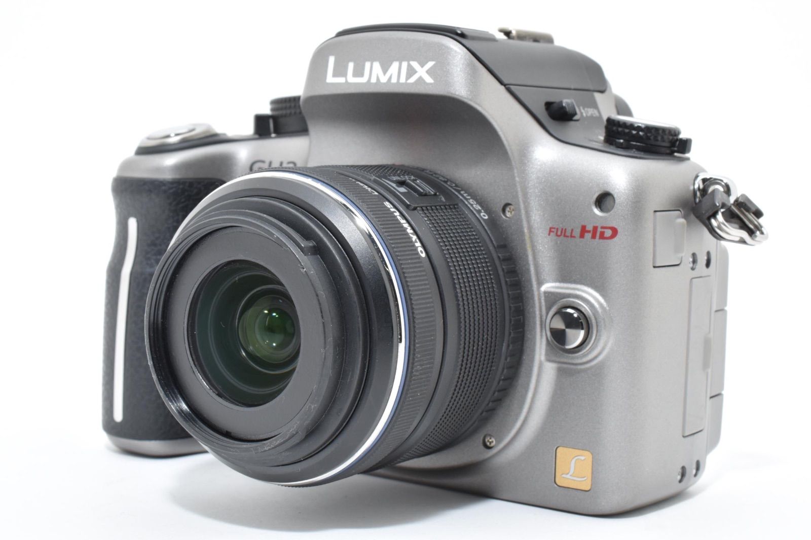 美品✨シャッター数わずか✨LUMIX DMC-GH2 レンズキット スマホ転送 パナソニック Lumix DMC-GH2 ミラーレスカメラ カードリーダーでスマホ