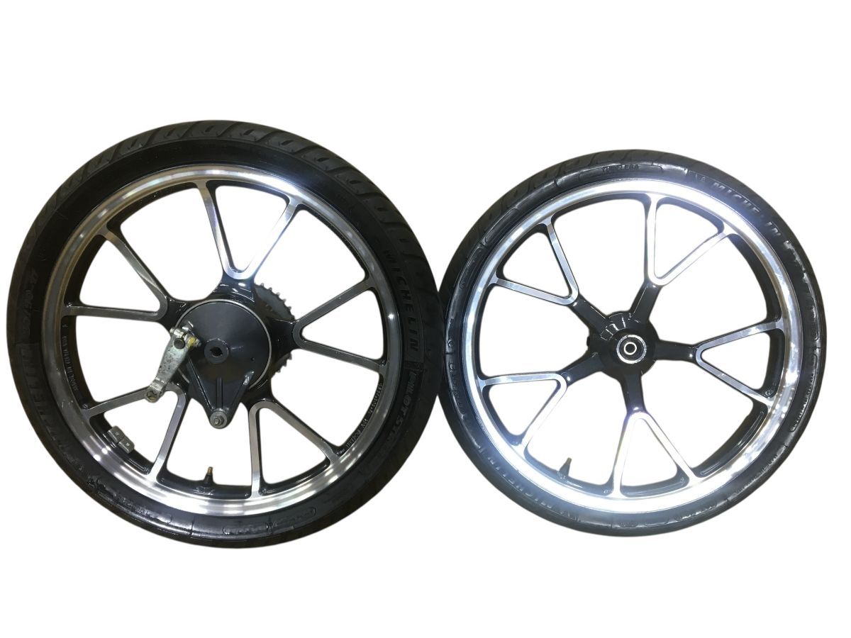 ホンダ スーパーカブ C125 前後 ホイール フルセット 組み換え 流用