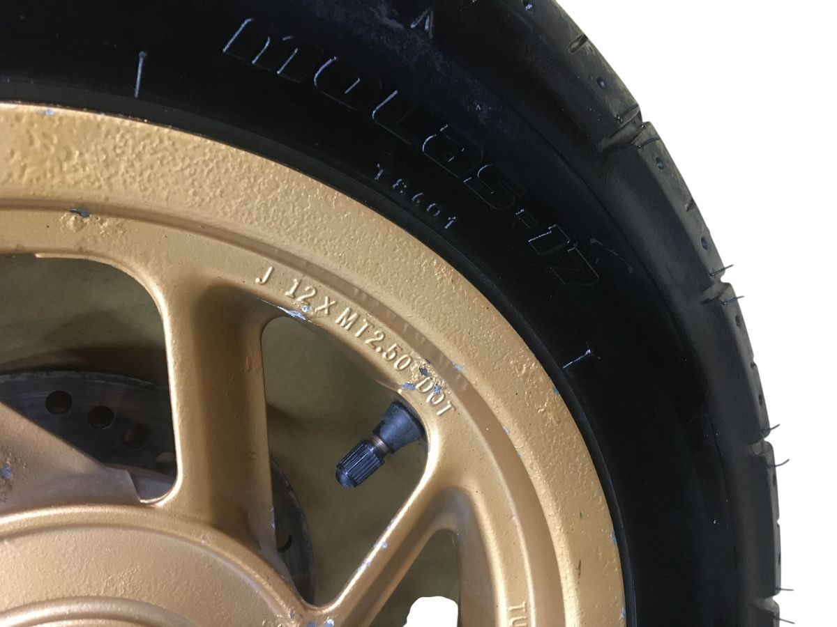 HONDA フュージョン MF02 前後 ホイール セット レストア 組み換え