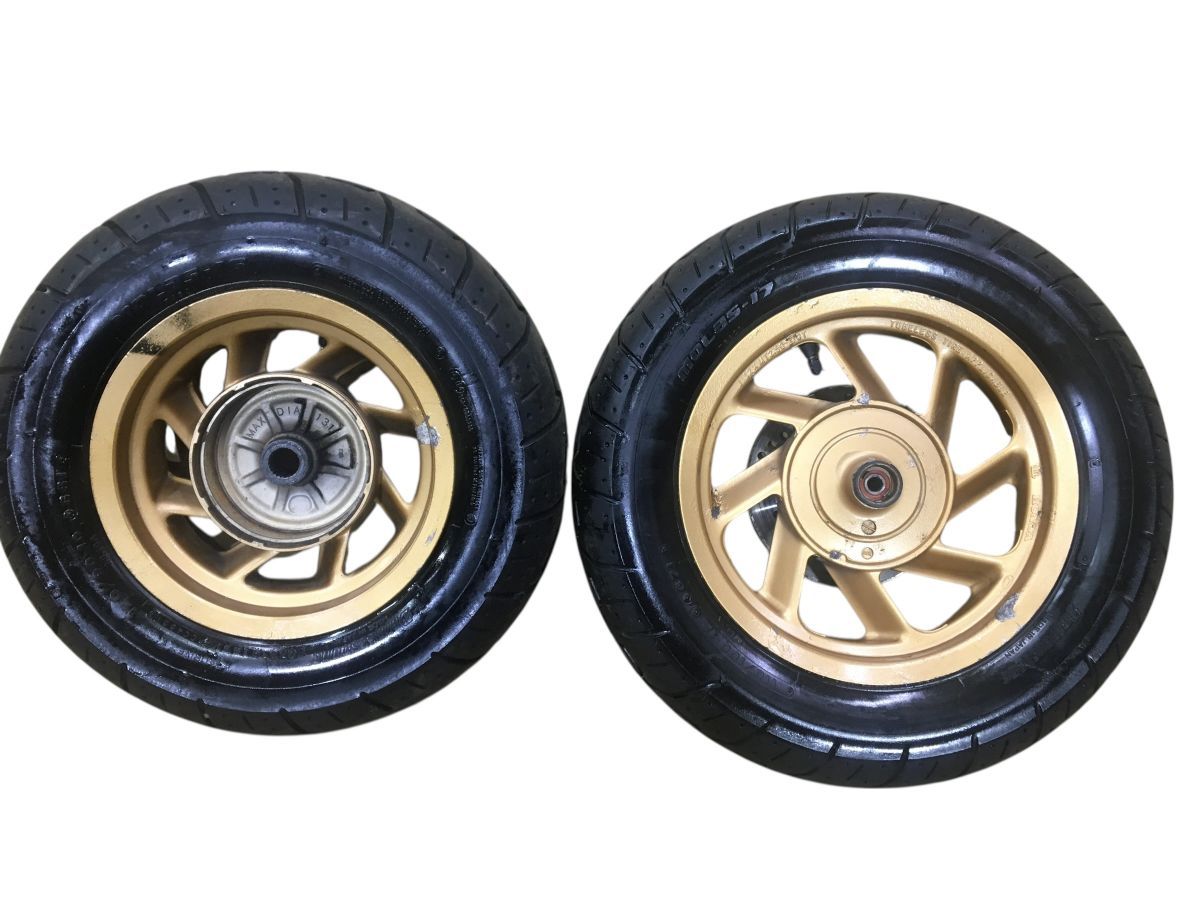 HONDA フュージョン MF02 前後 ホイール セット レストア 組み換え