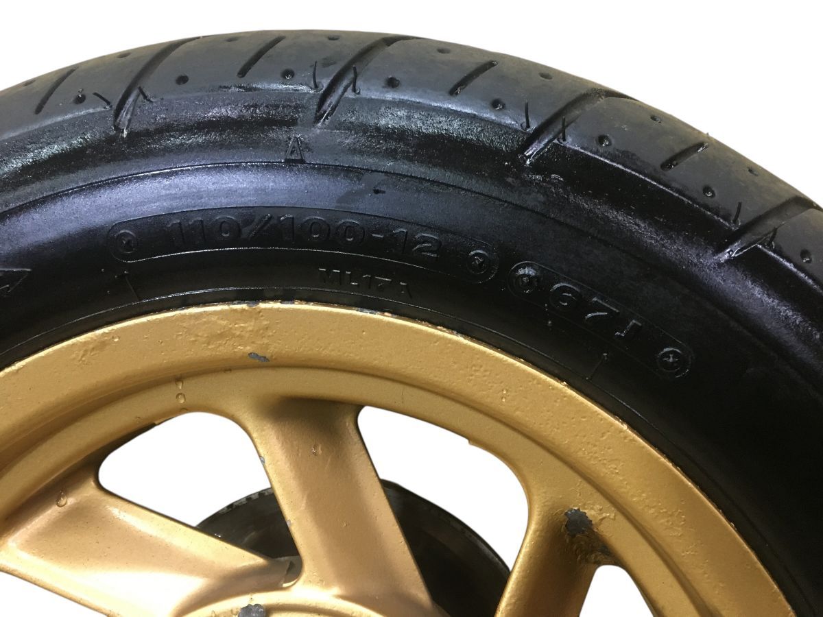 HONDA フュージョン MF02 前後 ホイール セット レストア 組み換え