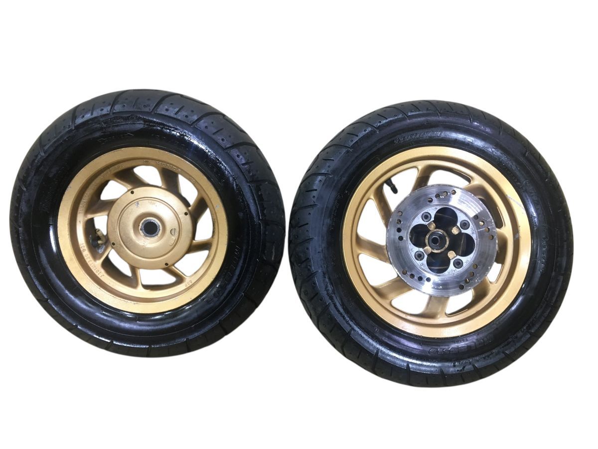 HONDA フュージョン MF02 前後 ホイール セット レストア 組み換え