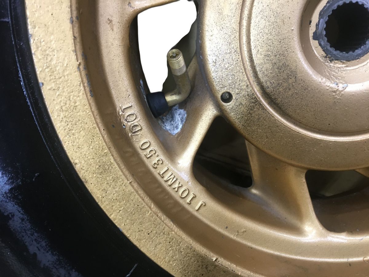 HONDA フュージョン MF02 前後 ホイール セット レストア 組み換え