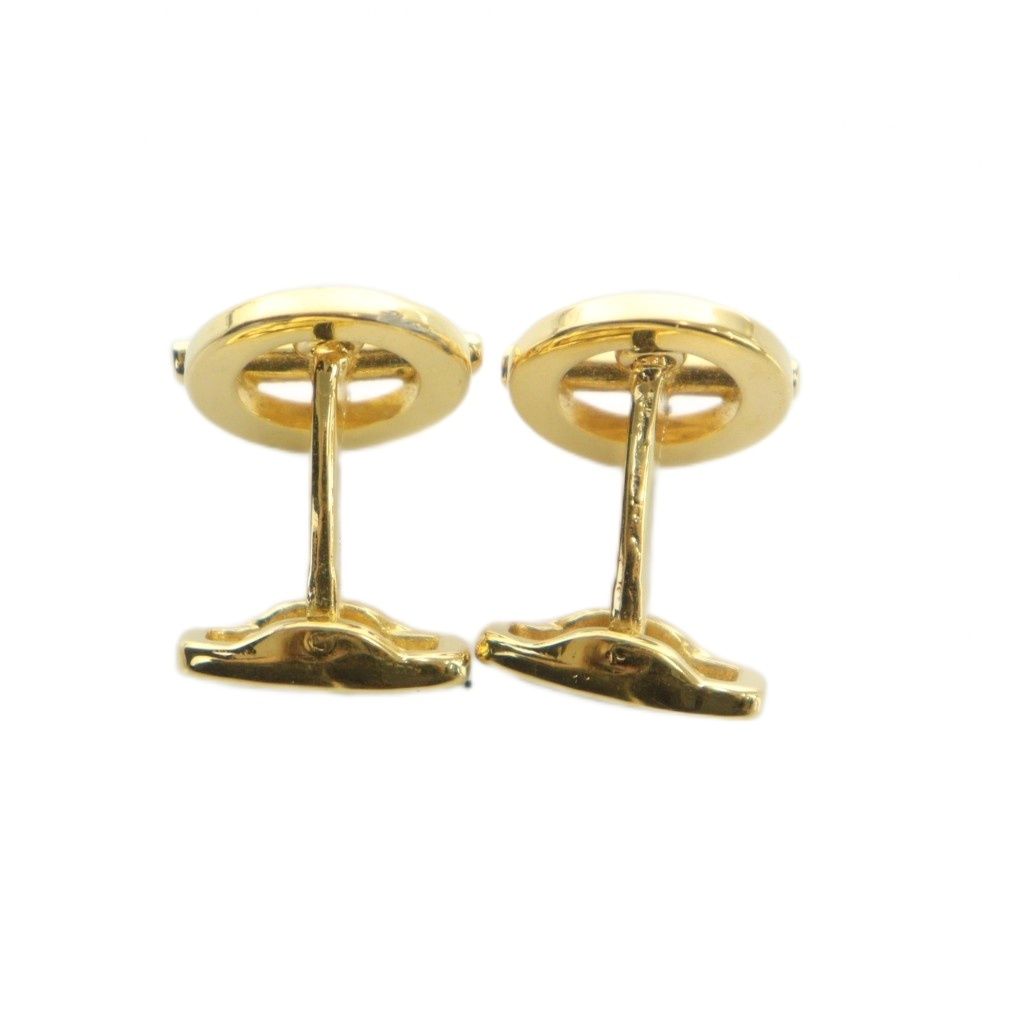 セリーヌ CELINE カフス アクセサリー ロゴ ゴールド色 □GY18 /MQ