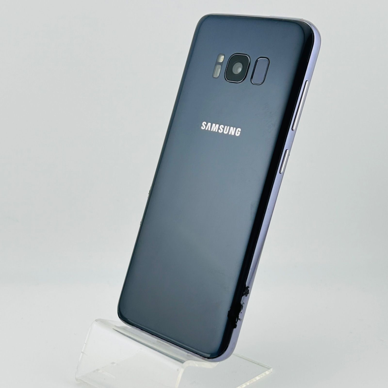 バッテリー良好 Galaxy S8 SCV36 64GB オーキッドグレー SIMフリー(sim
