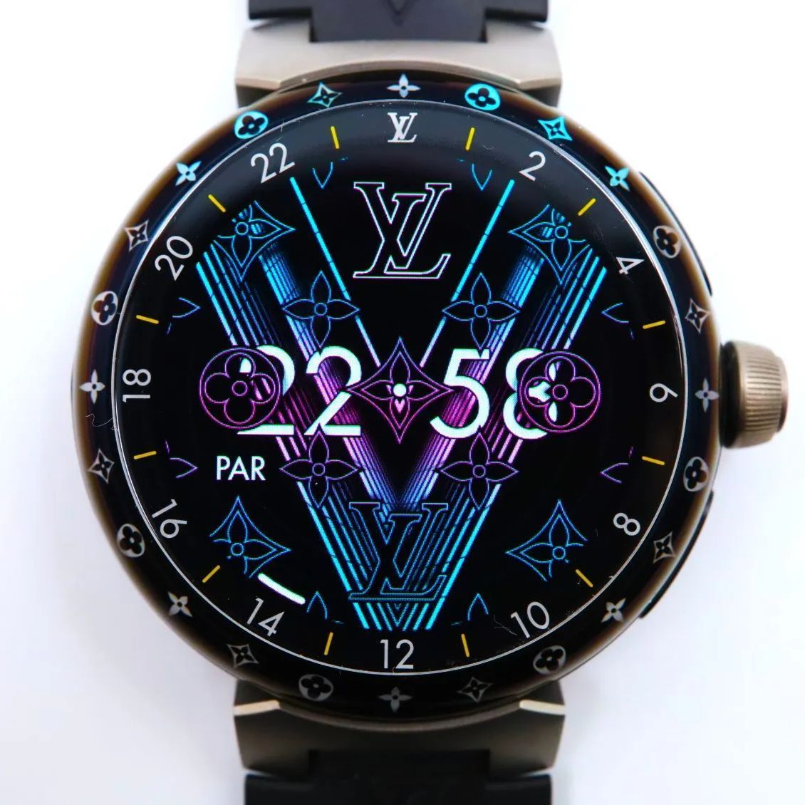 付属品完備】 N（新品）ルイヴィトン タンブールホライゾンV3 アップ