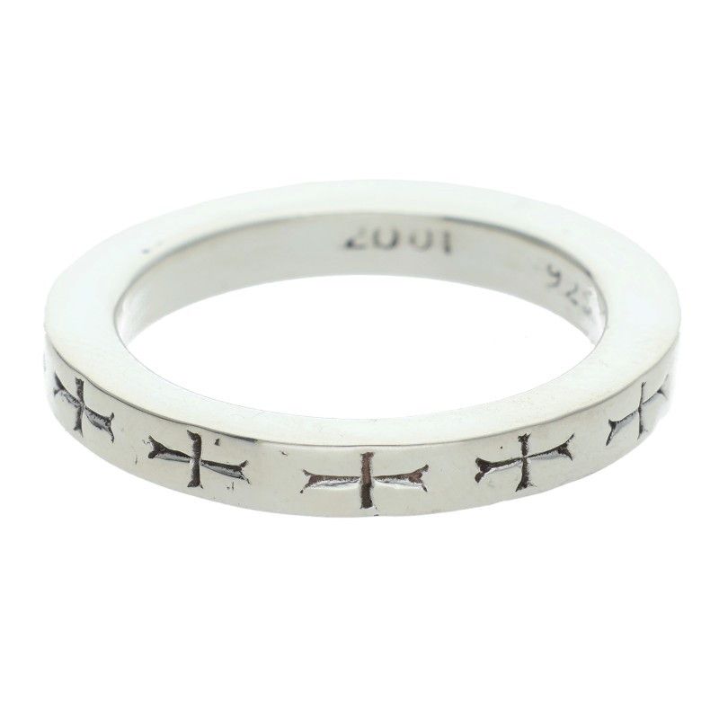 クロムハーツ 3mm SPACER FUCKYOU/3mmスペーサーファックユー シルバー