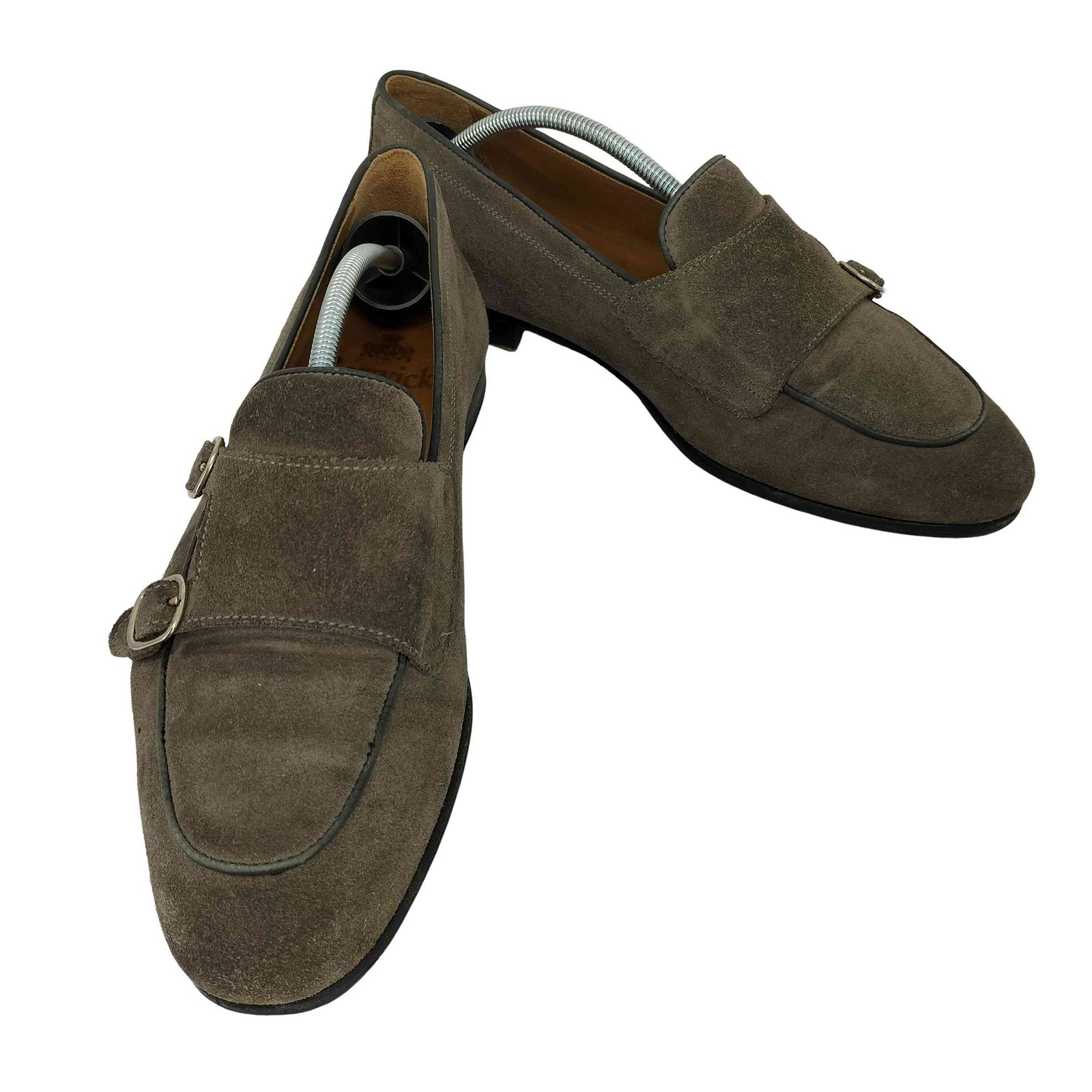 バーウィック Berwick ダブルモンクローファー スエード 5111GOSGGR