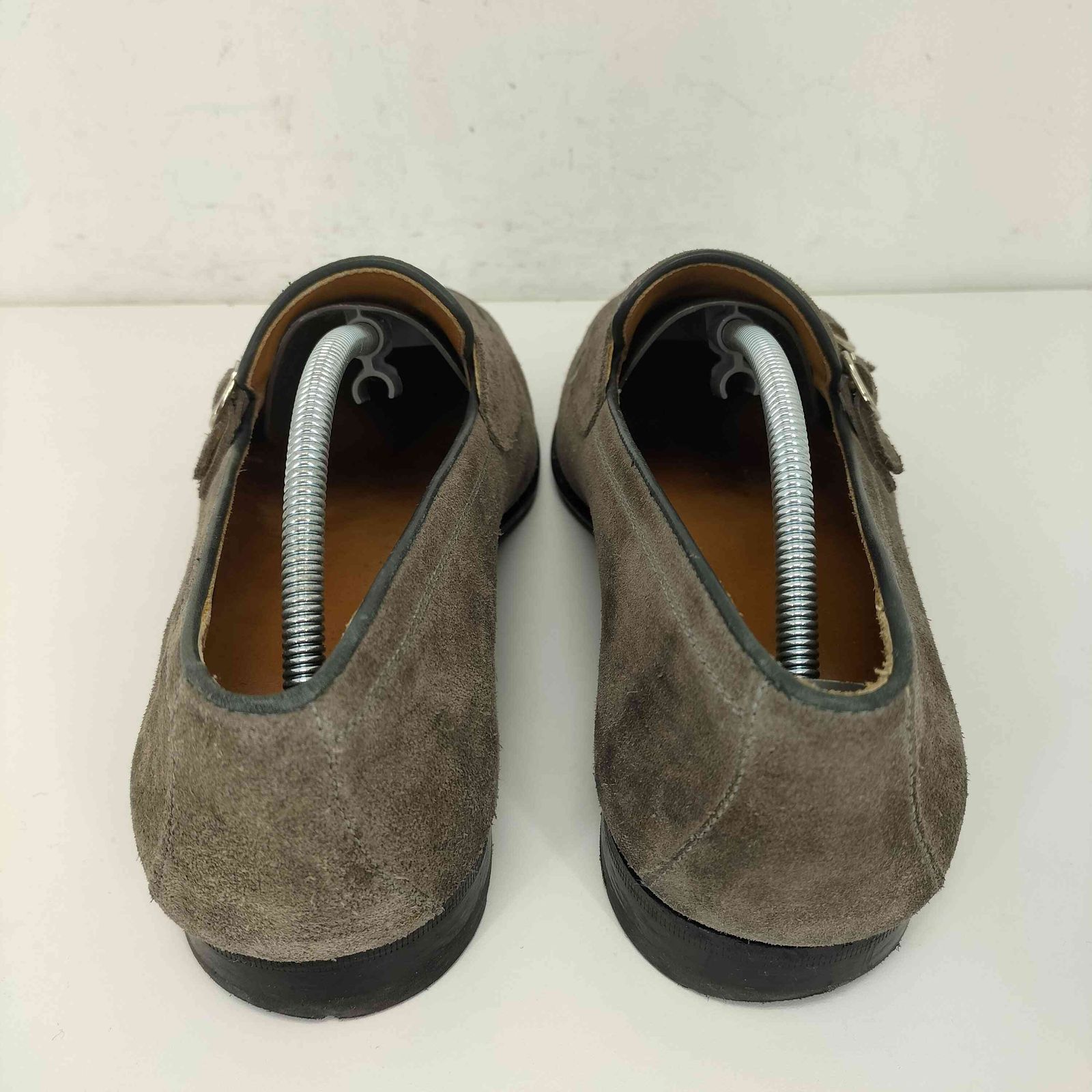 バーウィック Berwick ダブルモンクローファー スエード 5111GOSGGR